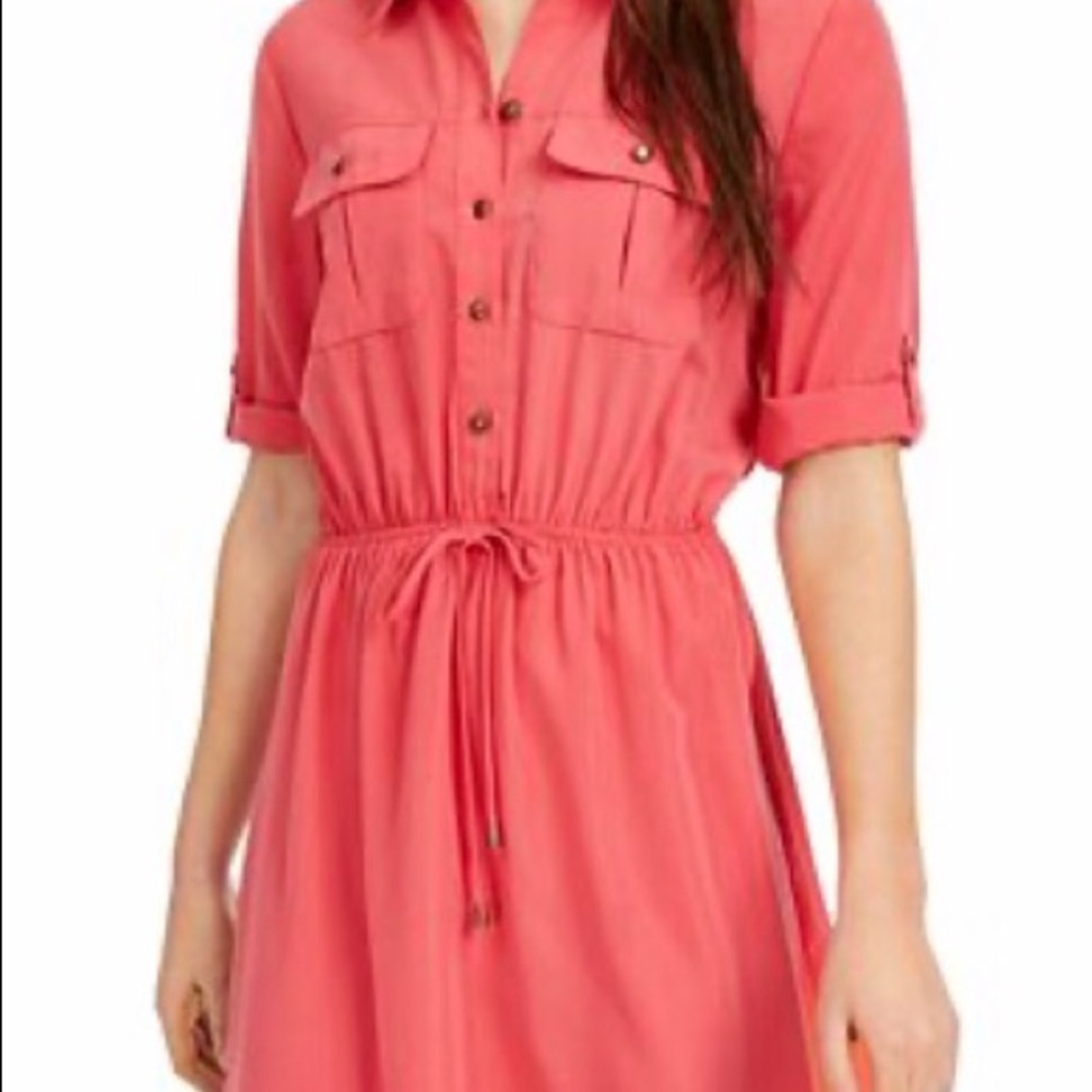 Be Bop
Juniors' Drawstring Utility Shirtdress